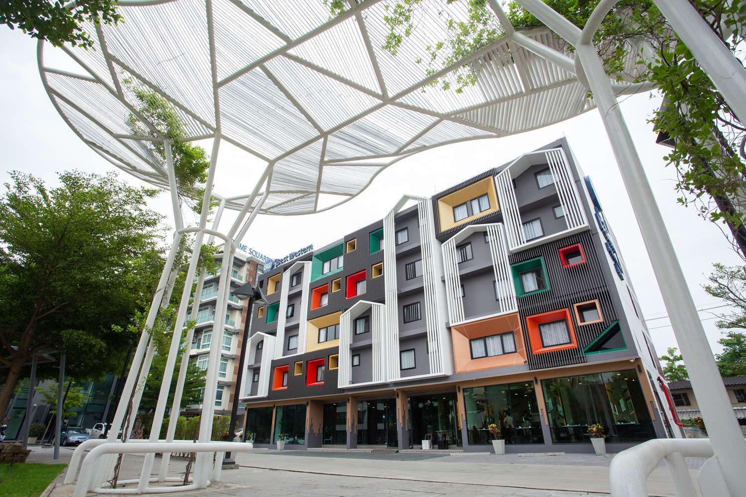 โรงเเรม ไพร์ม สเเคว์ Hotel เชียงใหม่ ภายนอก รูปภาพ
